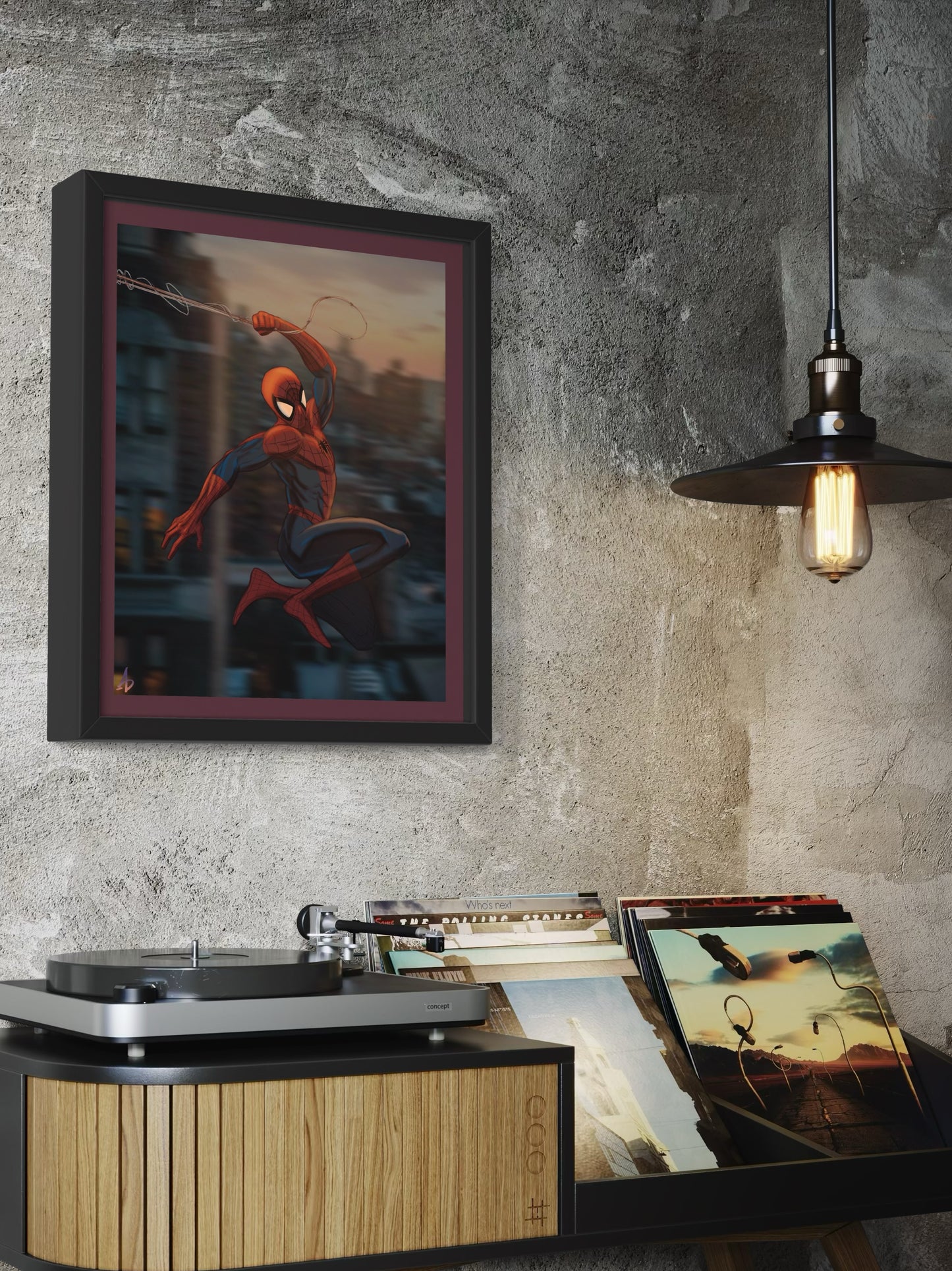 Spiderman Art Print