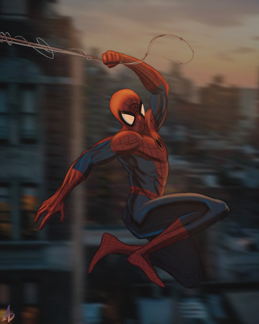 Spiderman Art Print